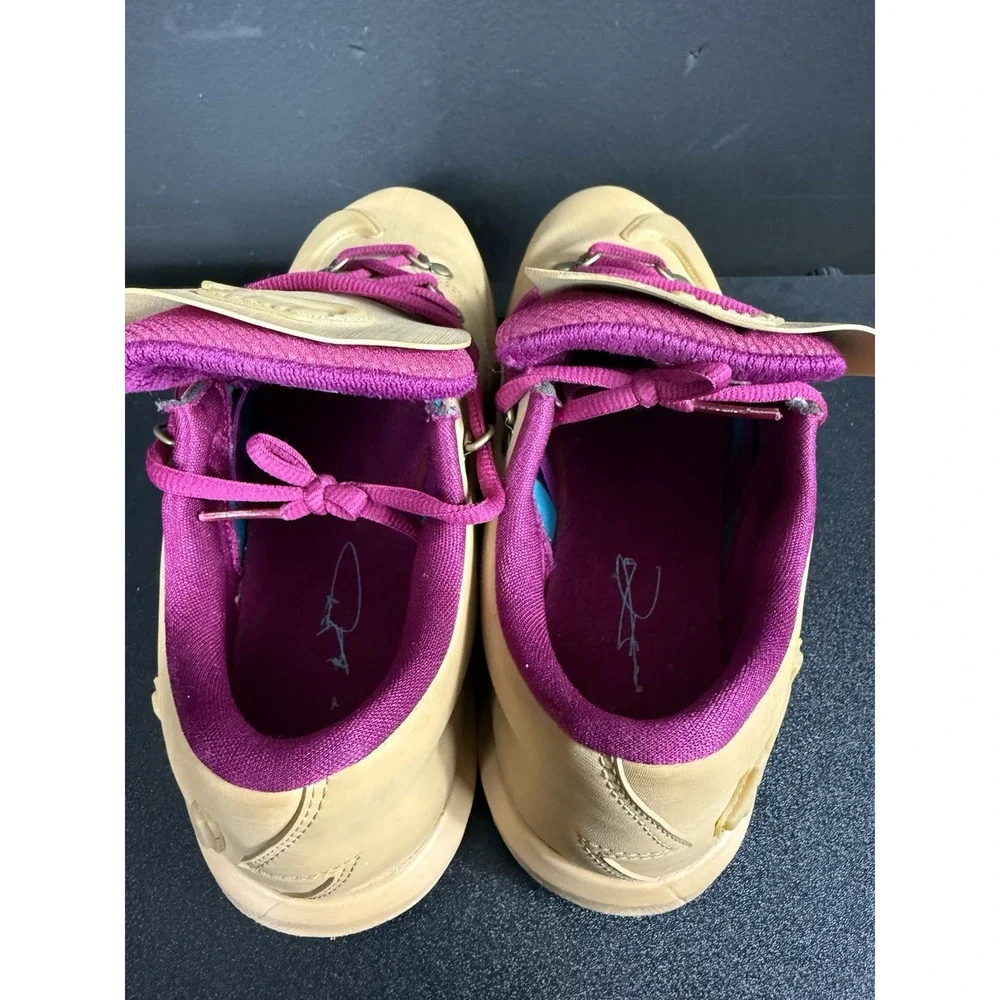 NIKE KD VI 6 EXT QS Men 8 WHEAT BROWN RASPBERRY BLUE GUM 639046-900 KEVIN DURANT